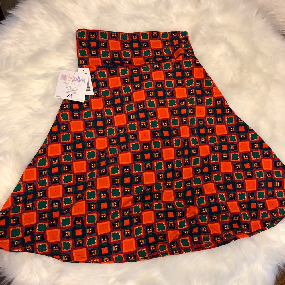 LuLaRoe | 🎃 Azure Skirt | Size XS | NWT